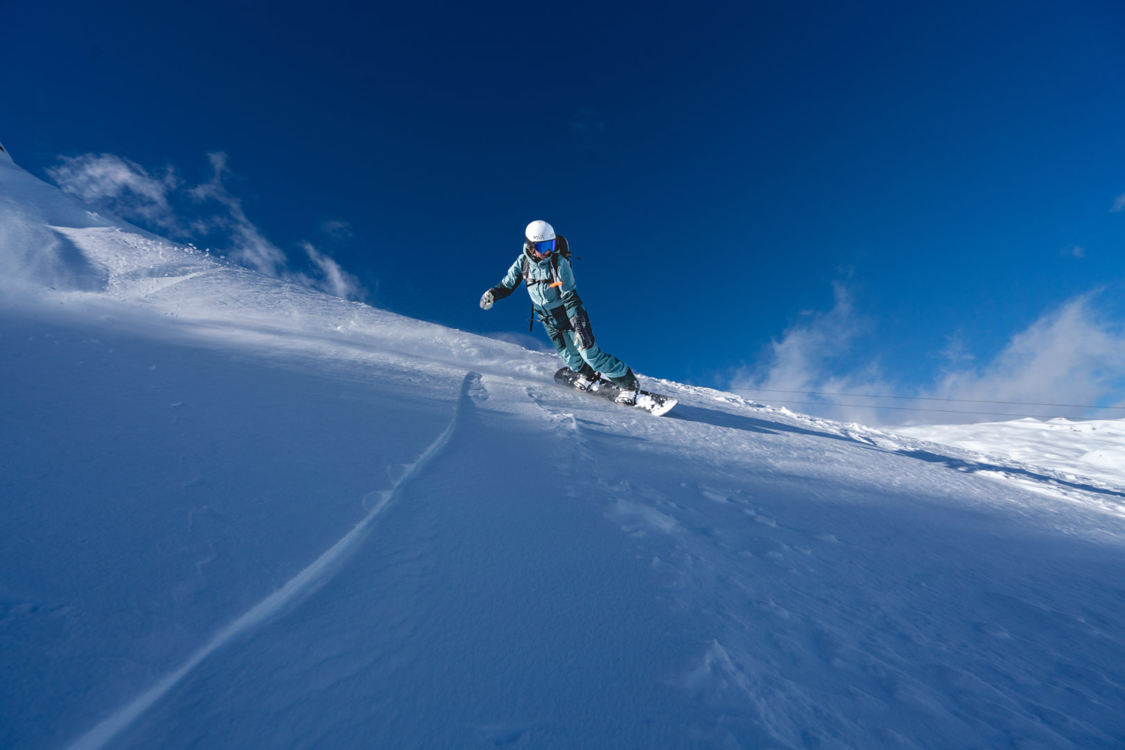 snowboarding